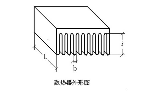風(fēng)冷型散熱器熱阻計(jì)算公式